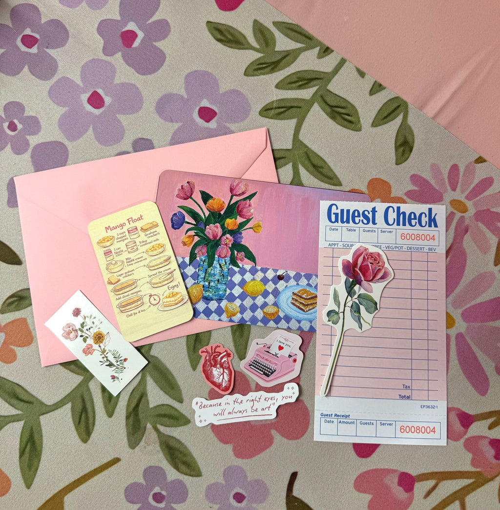 Monthly Mail Club - small things for softer days, Snail Mail, Penpal Letters, Mail Subscription